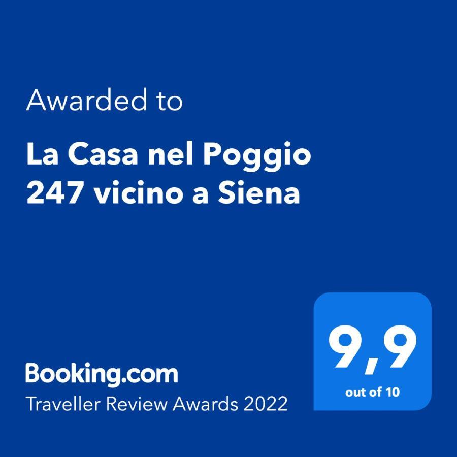 La Casa Nel Poggio 247 Vicino A Siena Lejlighed Ponte a Tressa Eksteriør billede